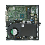 Dell Optiplex 7040 inside Showing fan, motherboard, ssd slot and nvme slot