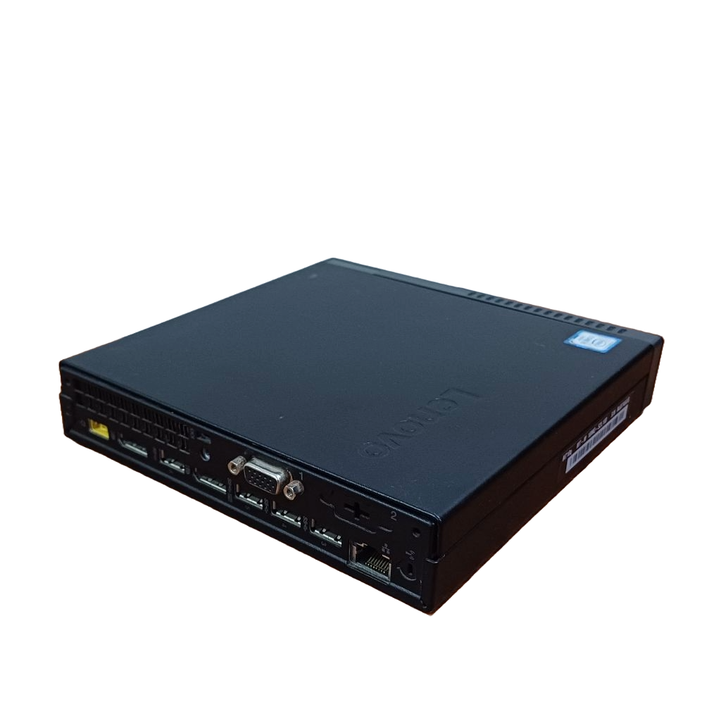 Lenovo M710q 7th gen mini pc side view