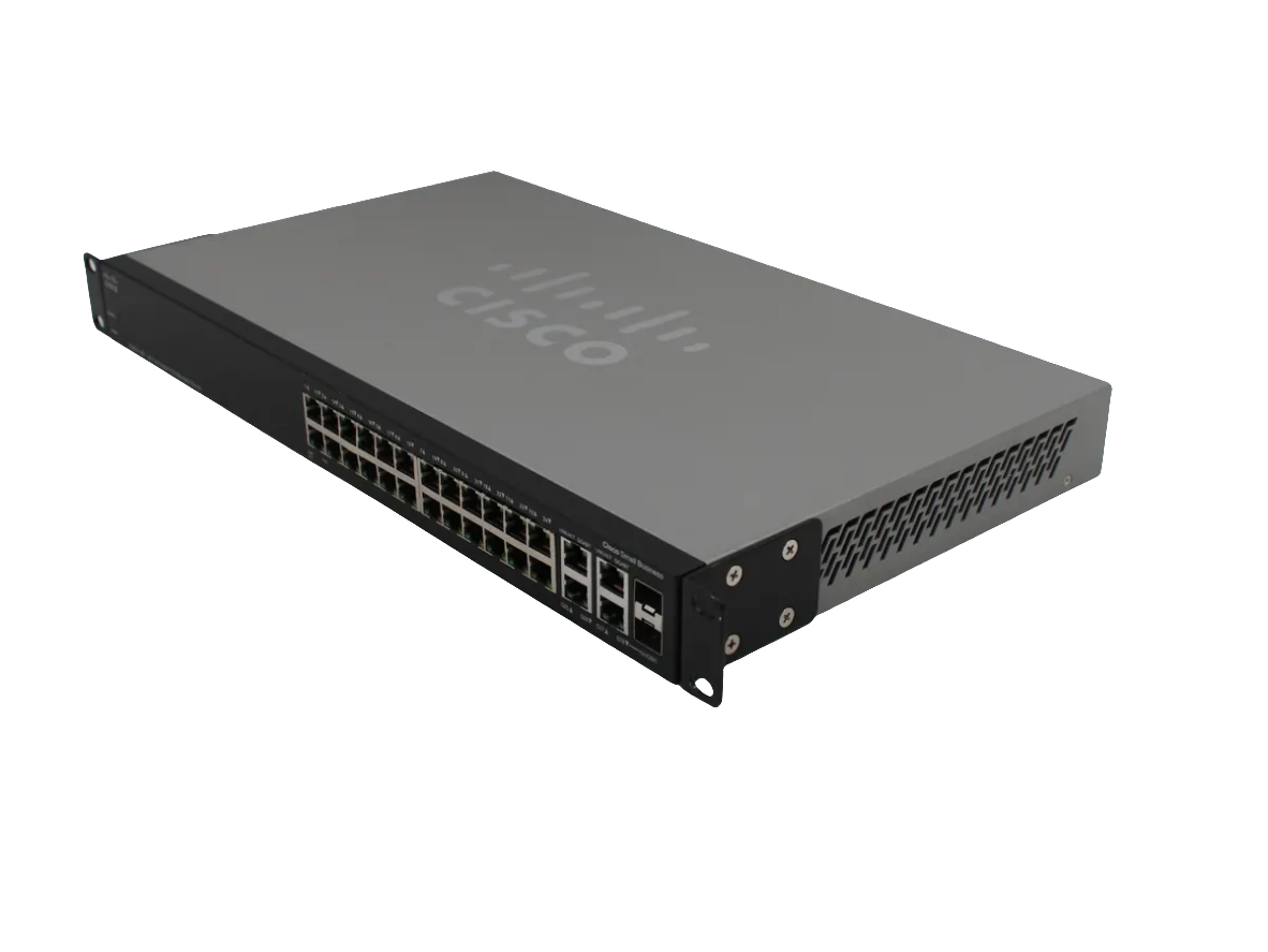 Cisco SG300-28, 28 Port Gigabit Managed POE Switch